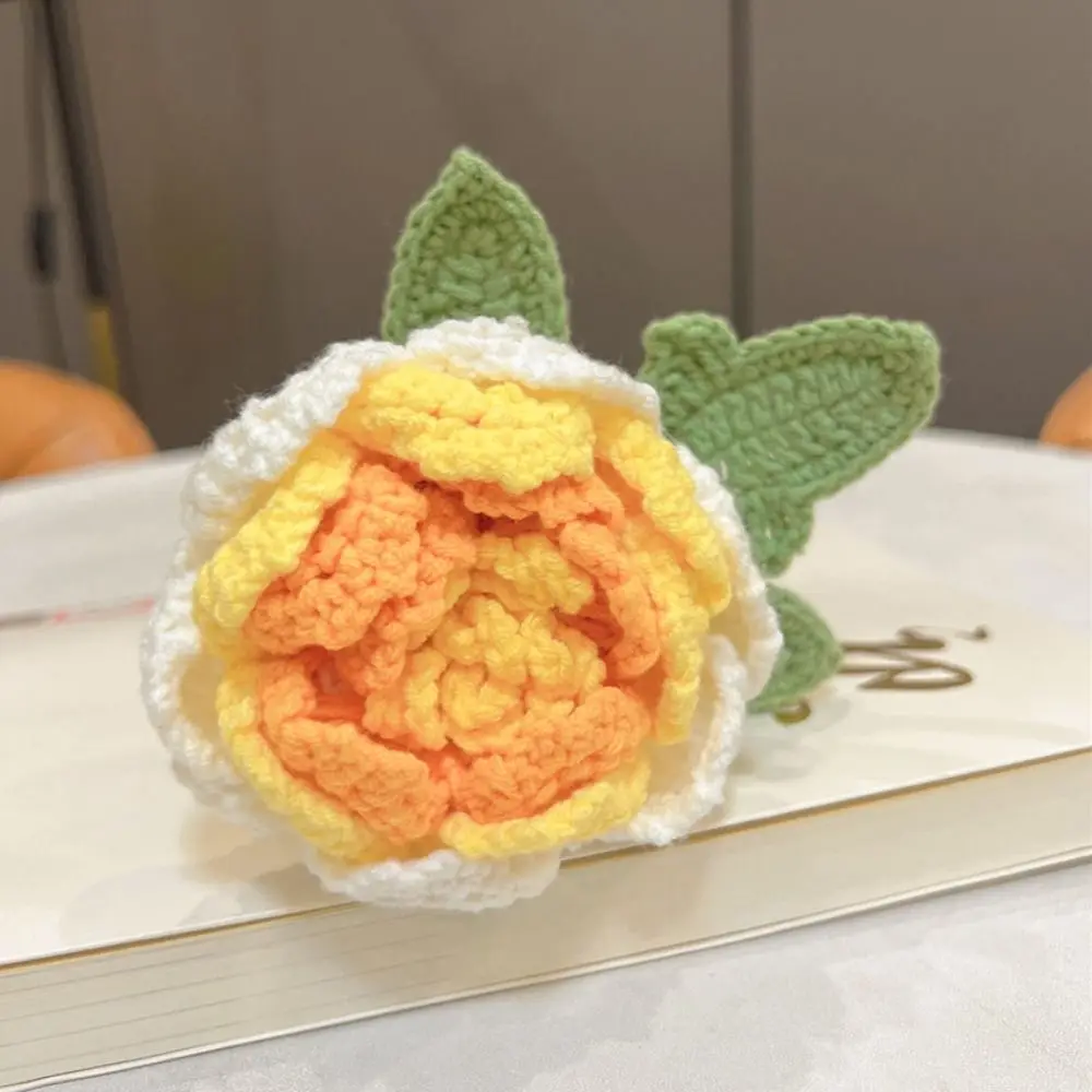 Handmade Crochet Peony Bouquet Gradient Color Wool Hand-woven Peony Woven Flowere Simulation Flower Artificial Flower
Handmade Crochet Peony Bouquet Gradient Color Wool Hand-woven Peony Woven Flowere Simulation Flower Artificial Flower