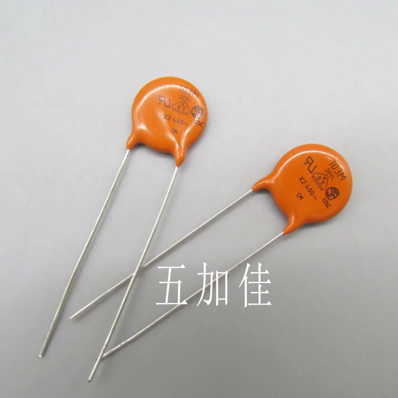 10-100pcs American 20VLS-10-R 250V10NF 0.01UF 103M 250V 400V 20% ceramic capacitor
10-100pcs American 20VLS-10-R 250V10NF 0.01UF 103M 250V 400V 20% ceramic capacitor