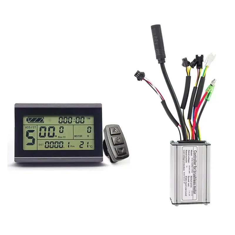 AB46-250W 15A KT Controller Brushless Motor + KT-LCD3 Display Kit Electric Bike Accessories For E-Bike Modifications Repair
AB46-250W 15A KT Controller Brushless Motor + KT-LCD3 Display Kit Electric Bike Accessories For E-Bike Modifications Repair