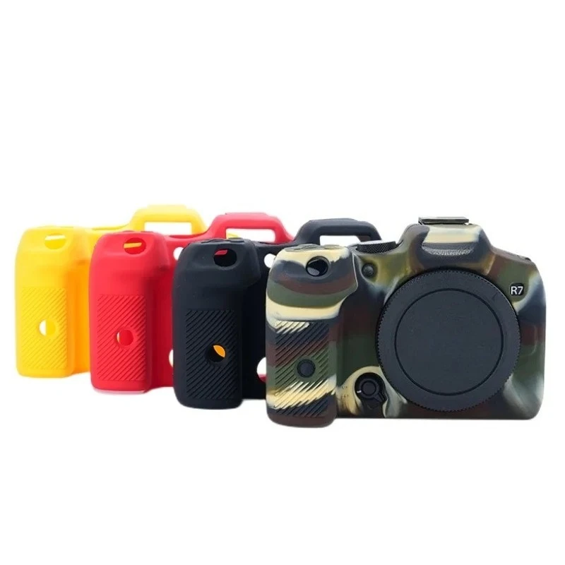 For Canon EOS R7 Silicone Armor Skin Camera Case Digital Camera R7 Body Cover Protector
For Canon EOS R7 Silicone Armor Skin Camera Case Digital Camera R7 Body Cover Protector