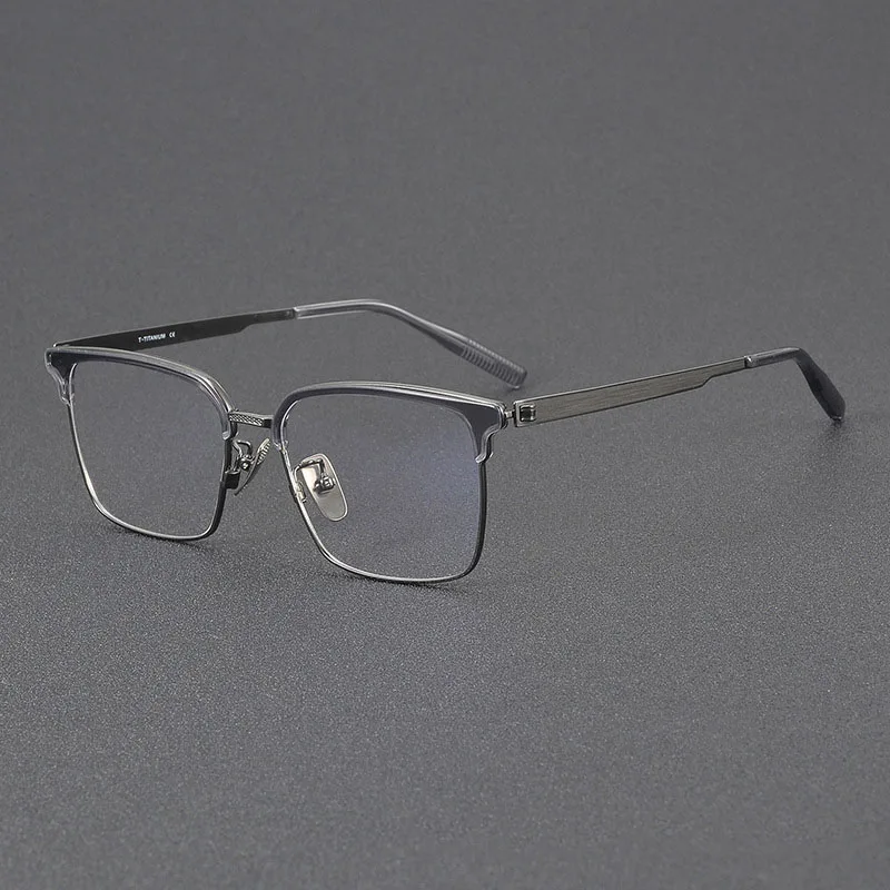Men UltraLight Big Oversized Square Pure Titanium Myopia Glasses Frame Man Leisure Eyebrow Style Optical Prescription Eyeglasses
Men UltraLight Big Oversized Square Pure Titanium Myopia Glasses Frame Man Leisure Eyebrow Style Optical Prescription Eyeglasses