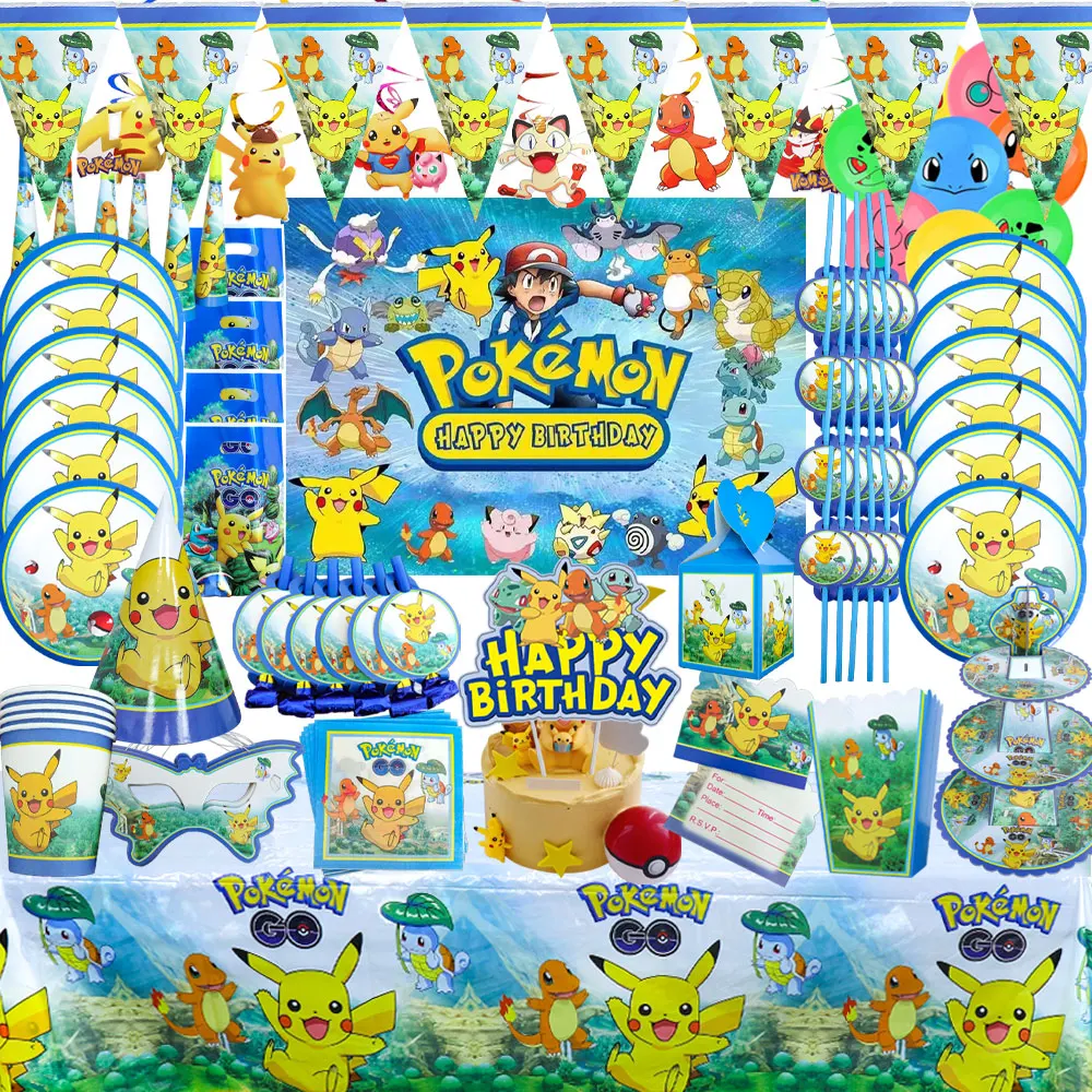 MINISO Pokmon genie Birthday Tableware Napkin Cup Plate Party Favor Decoration Supplie Birthday Party Atmosphere arrangemen
MINISO Pokmon genie Birthday Tableware Napkin Cup Plate Party Favor Decoration Supplie Birthday Party Atmosphere arrangemen