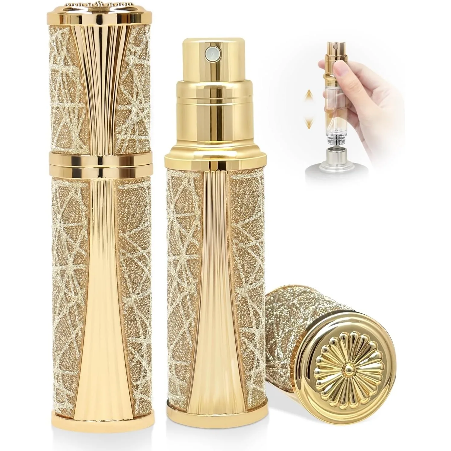 Perfume Atomiser Travel Bottle Refillable Bottom Spray Bottle Mini Size Luxury Shiny 5ml Filled Leakproof Portable Airplane
Perfume Atomiser Travel Bottle Refillable Bottom Spray Bottle Mini Size Luxury Shiny 5ml Filled Leakproof Portable Airplane