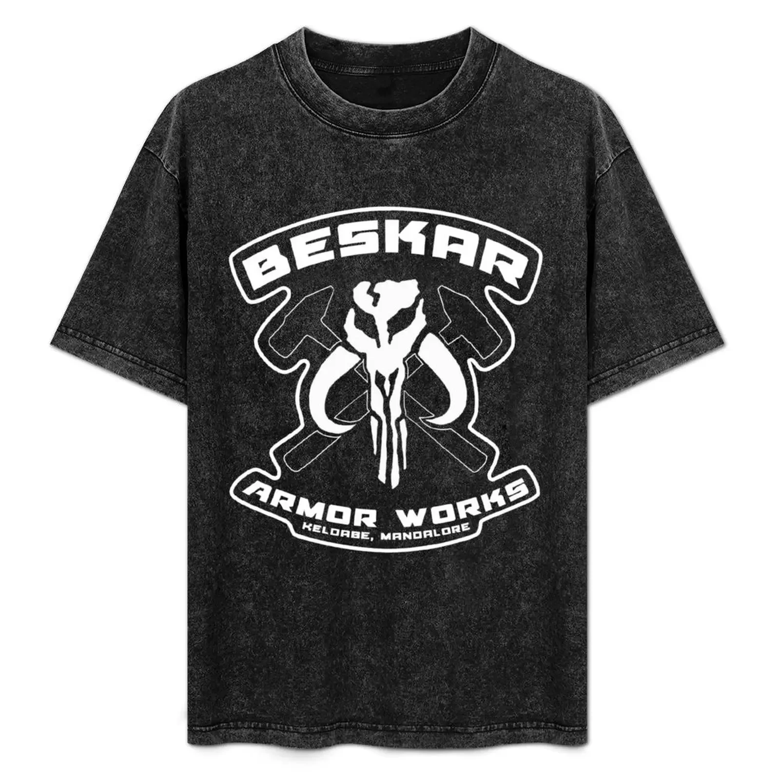 Beskar Iron Works T-Shirt fashion shirts Man t-shirt rapper graphic tees plain black t shirts men
Beskar Iron Works T-Shirt fashion shirts Man t-shirt rapper graphic tees plain black t shirts men