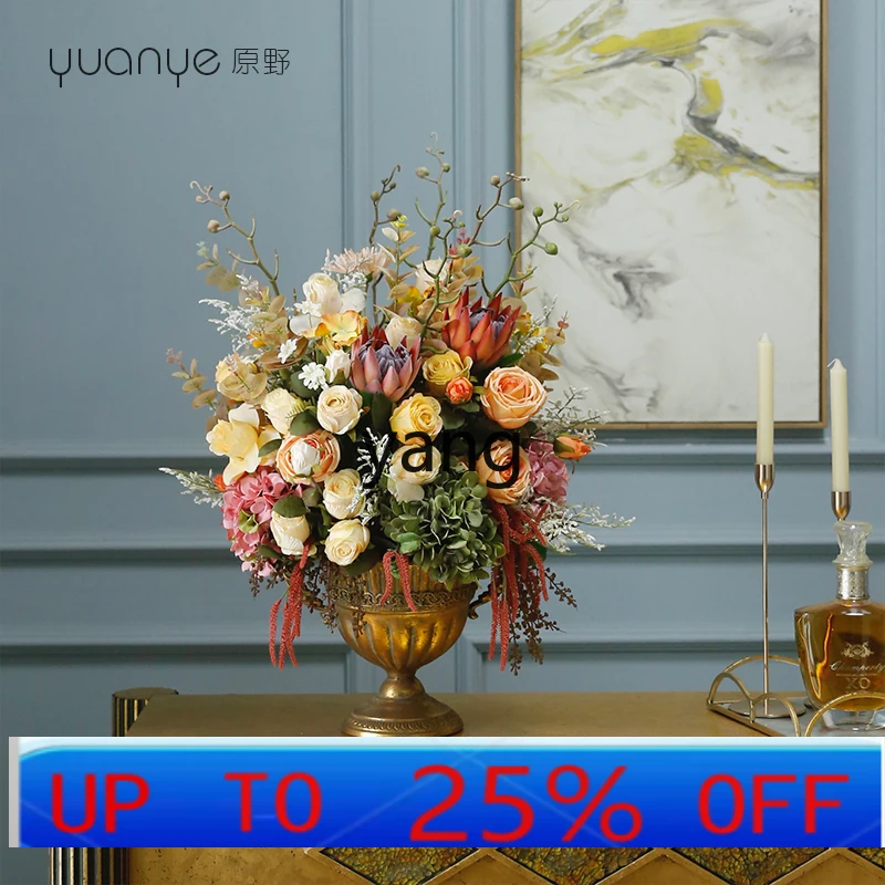LH retro high-end simulated flower fake flower ornament hotel front desk villa entrance
LH retro high-end simulated flower fake flower ornament hotel front desk villa entrance