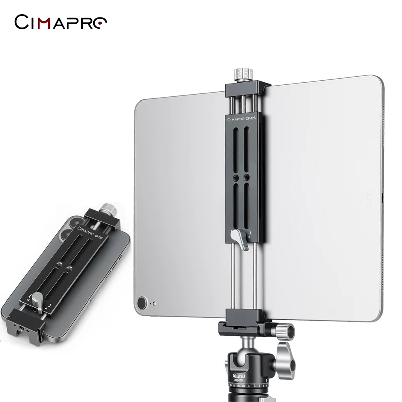 XILETU Cimapro 335mm Phone Tablet Mount, Aluminum Holder Cold Shoe Arca Swiss for iPad Pro 12.9 11 Air iPhone Tripod
XILETU Cimapro 335mm Phone Tablet Mount, Aluminum Holder Cold Shoe Arca Swiss for iPad Pro 12.9 11 Air iPhone Tripod