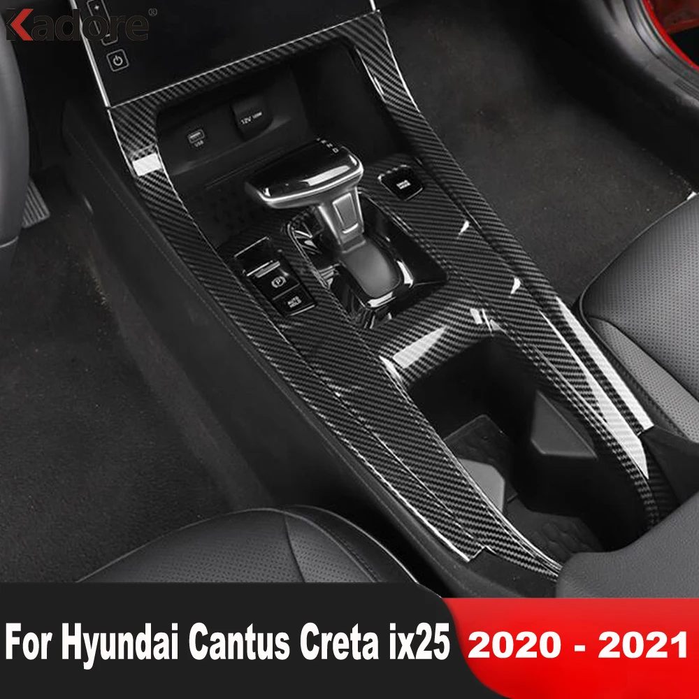 Для Hyundai Cantus Creta ix25 2020 2021, карбоновая автомобильная консоль, коробка переключения передач, крышка панели, отделка чашки для воды, рамка, аксессуары для интерьера
Для Hyundai Cantus Creta ix25 2020 2021, карбоновая автомобильная консоль, коробка переключения передач, крышка панели, отделка чашки для воды, рамка, аксессуары для интерьера