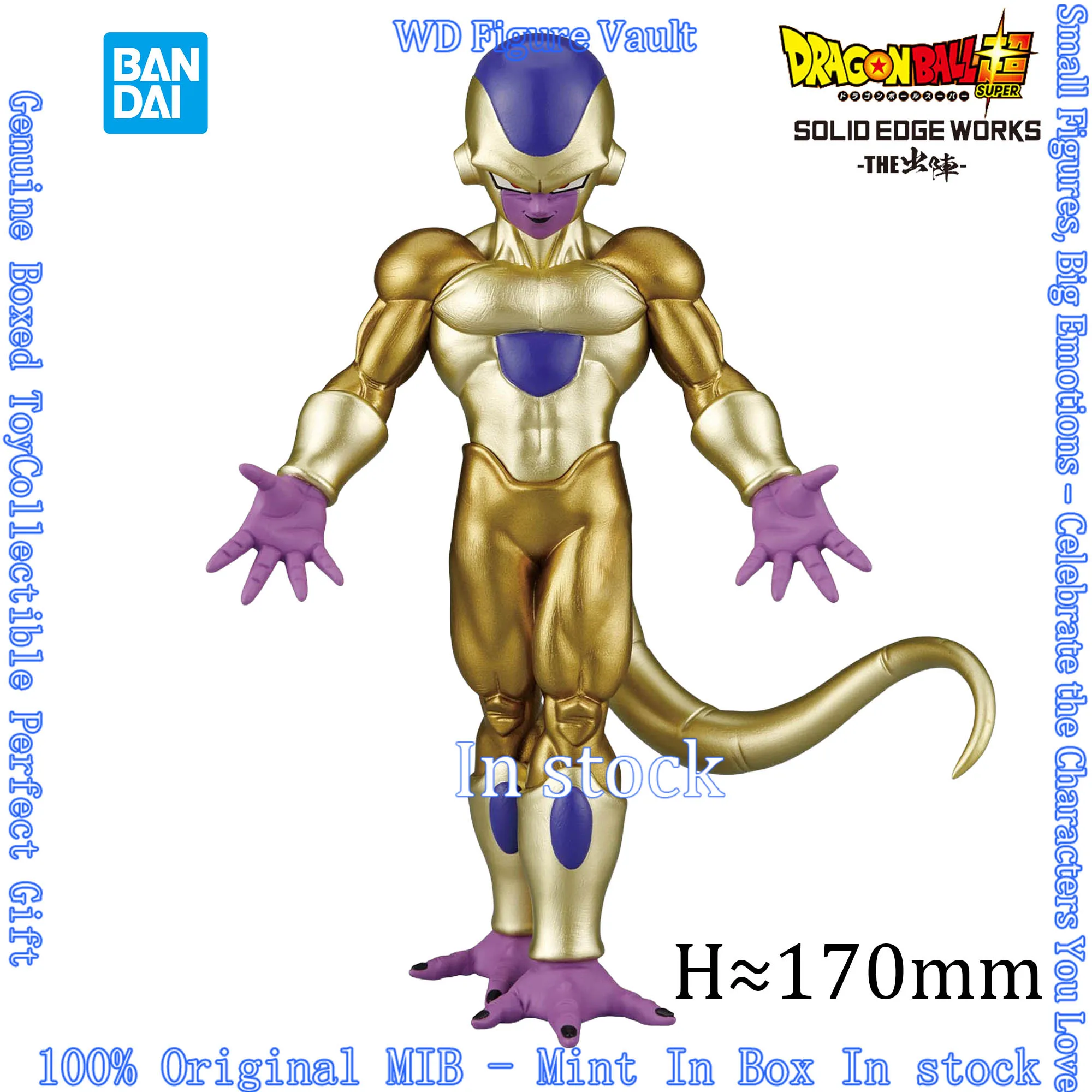 Instock Bandai Officially Dragon Ball Super SOLID EDGE WORKS -The March- Golden Frieza Figures Anime Model Genuine BoxedToy Gift
Instock Bandai Officially Dragon Ball Super SOLID EDGE WORKS -The March- Golden Frieza Figures Anime Model Genuine BoxedToy Gift