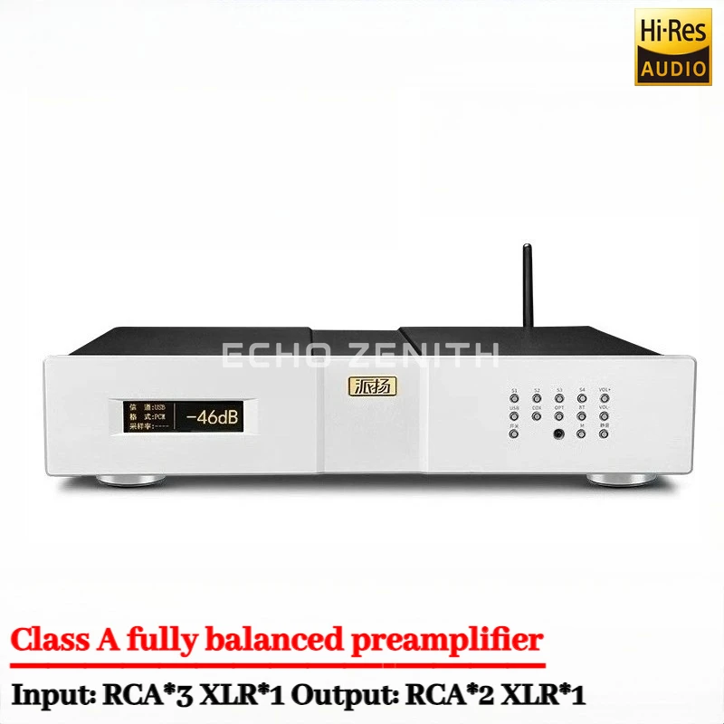 Paiyang A160 Class A Fully Balanced Preamplifier Hi-Fi Digital Decoding Amplifier Supports Remote Control Home Audio Amplifier
Paiyang A160 Class A Fully Balanced Preamplifier Hi-Fi Digital Decoding Amplifier Supports Remote Control Home Audio Amplifier