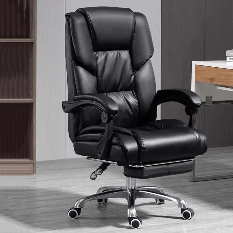 Comfy Armrest Office Chair Design Rotating Waterproof Leather Modern Chair Massage Designer Chaise De Bureaux Salon Furniture
Comfy Armrest Office Chair Design Rotating Waterproof Leather Modern Chair Massage Designer Chaise De Bureaux Salon Furniture