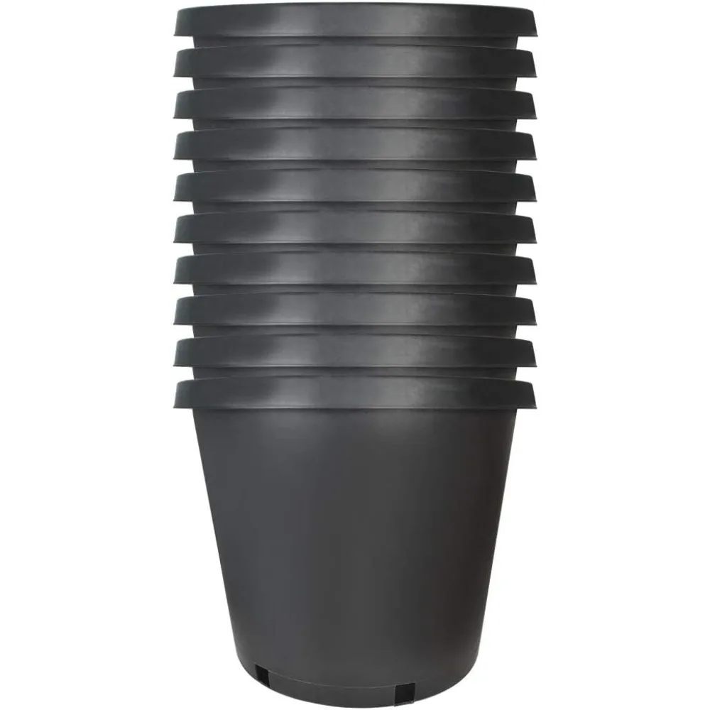 Горшок для детского сада, 10 упаковок, 15 галлонов, пластиковые садовые горшки для цветов, рассады, литой контейнер, набор для начинающих семян 
Горшок для детского сада, 10 упаковок, 15 галлонов, пластиковые садовые горшки для цветов, рассады, литой контейнер, набор для начинающих семян