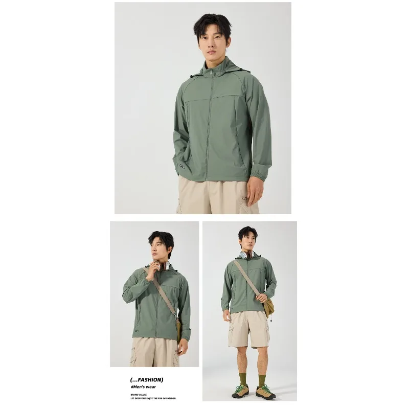 Couples Outdoor Tennis Sports Ice Silk Quick Drying Sun Protection Clothing Lightweight Breathable Summer UV Protective Jacket
Couples Outdoor Tennis Sports Ice Silk Quick Drying Sun Protection Clothing Lightweight Breathable Summer UV Protective Jacket