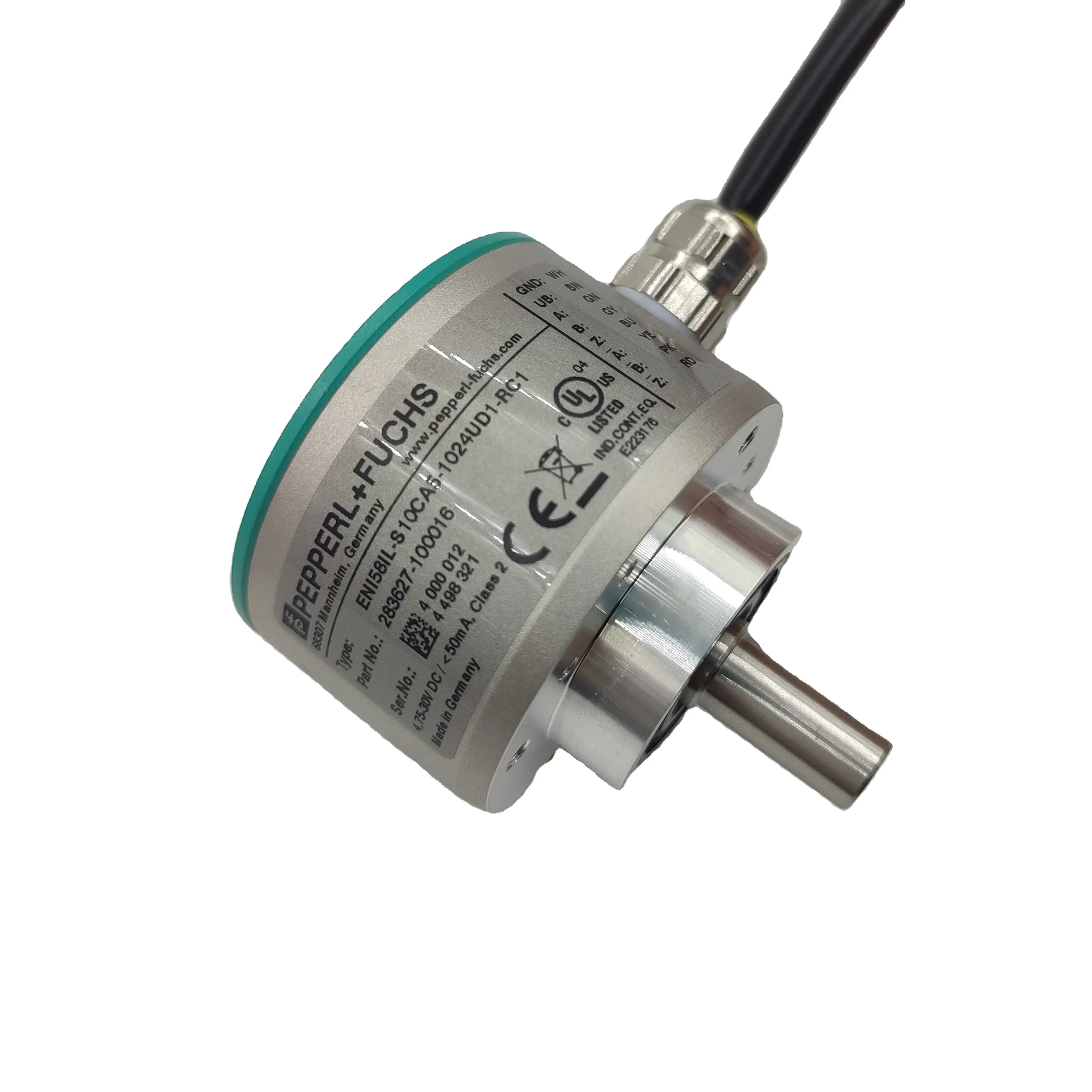 ENI58IL-S10CA5-4096UD1-RC1 P+F Rotary encoder New original genuine goods are available from stock
ENI58IL-S10CA5-4096UD1-RC1 P+F Rotary encoder New original genuine goods are available from stock