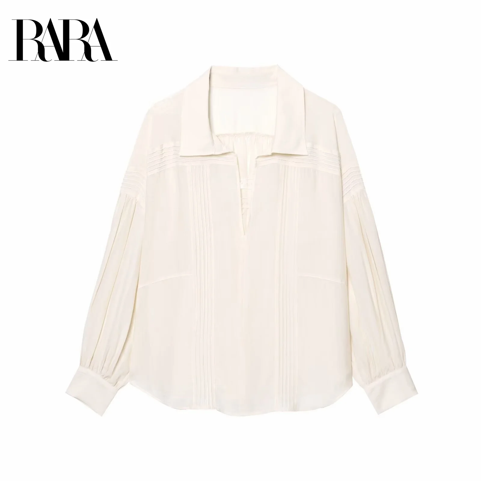 RARA2025 Women's Summer New Casual Fashion Loose Versatile Romantic Style Lapel Long-sleeved Shirt Top
RARA2025 Women's Summer New Casual Fashion Loose Versatile Romantic Style Lapel Long-sleeved Shirt Top