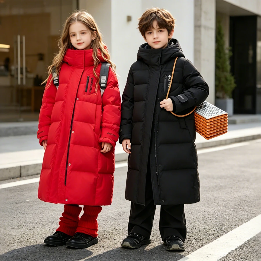 Parent Child Matching Winter Long Down Coat Hood Zip Up Loose Quilted Windproof Thick Warm Ski Outdoor Jacket Kids Adults 3-14Y
Parent Child Matching Winter Long Down Coat Hood Zip Up Loose Quilted Windproof Thick Warm Ski Outdoor Jacket Kids Adults 3-14Y
