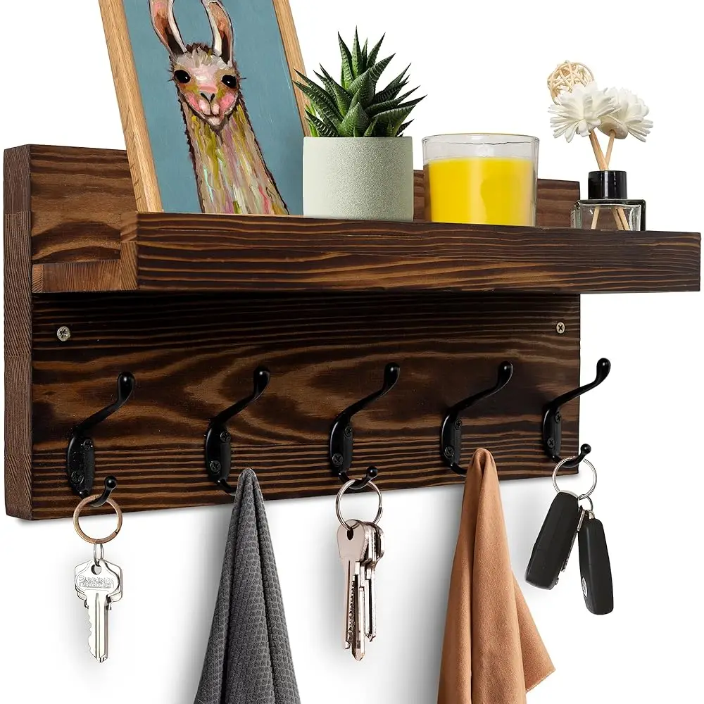 16.5"" Coat Ra Wall Mount, Entryway Decor Key Holder Wall Mount, Home Decor Living Room Wall Coat Rack, Perfect Rustic Wooden
16.5"" Coat Ra Wall Mount, Entryway Decor Key Holder Wall Mount, Home Decor Living Room Wall Coat Rack, Perfect Rustic Wooden