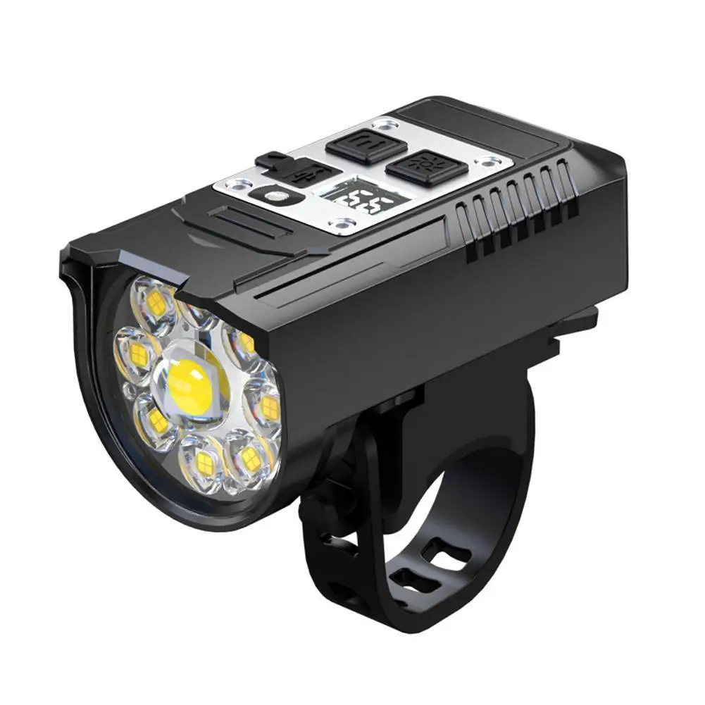 Bicycle Light Headlight Flashlight LED USB Rechargeable Torch Aluminum Alloy Cycling MTB Mountain High Beam Accessories
Bicycle Light Headlight Flashlight LED USB Rechargeable Torch Aluminum Alloy Cycling MTB Mountain High Beam Accessories