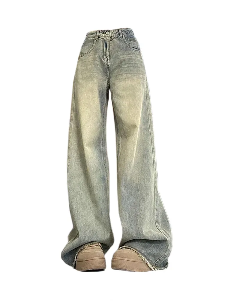 Japanese Fashion Full Length Jeans Simple Denim Trousers High Street Hiphop Gyaru Casual Daily Wide Leg Pants Streetwear Tide
Japanese Fashion Full Length Jeans Simple Denim Trousers High Street Hiphop Gyaru Casual Daily Wide Leg Pants Streetwear Tide