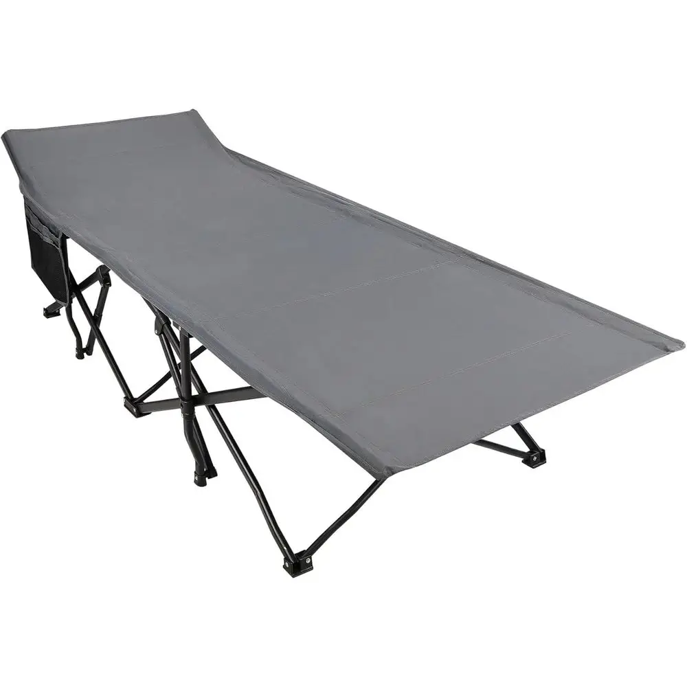 Heavy-Duty Adult Camping Cots for 500lbs, Wide, Double Layer, Portable with Carry Bag
Heavy-Duty Adult Camping Cots for 500lbs, Wide, Double Layer, Portable with Carry Bag