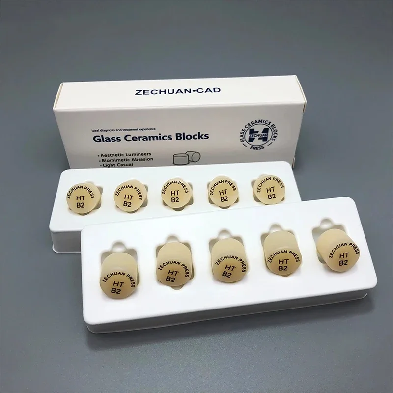 10 Pcs Dental Lab Materials Press Ingots Glass Ceramic Press Lithium Disilicate D13 Ingots
10 Pcs Dental Lab Materials Press Ingots Glass Ceramic Press Lithium Disilicate D13 Ingots