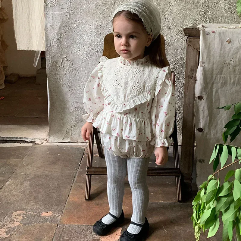 2025 New Autumn Toddler Baby Girl Romper Long Sleeved Cotton Printed Splicing Infant Baby Girls Jumpsuit 0-24M Baby Clothing
2025 New Autumn Toddler Baby Girl Romper Long Sleeved Cotton Printed Splicing Infant Baby Girls Jumpsuit 0-24M Baby Clothing