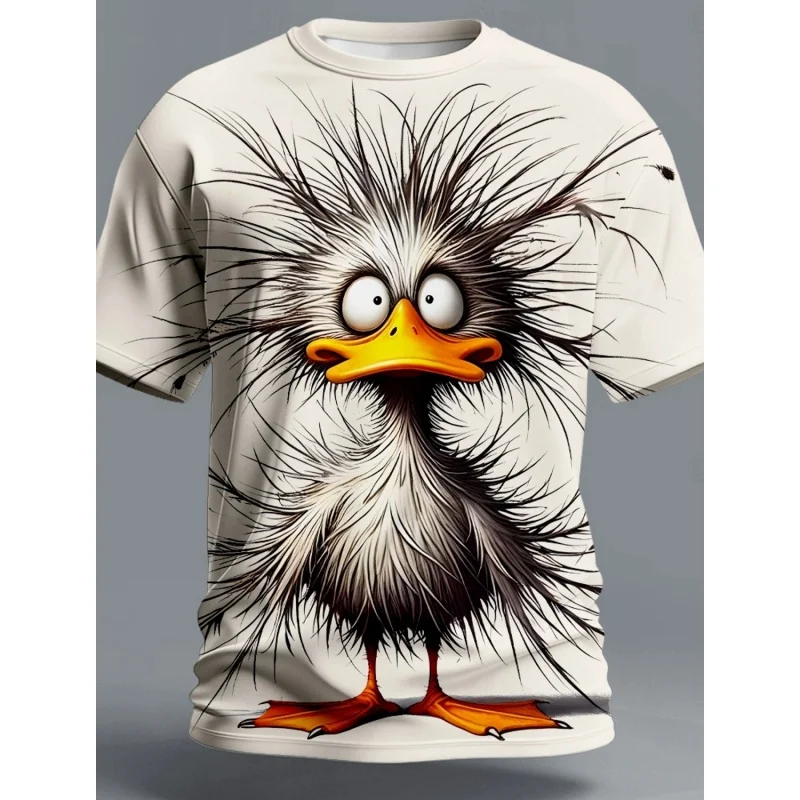 3D Printed Funny Duck T Shirt For Men Cute Animal Pattern T-Shirts Summer Fashion Round Neck Loose Tops Street Short Sleeve Tees
3D Printed Funny Duck T Shirt For Men Cute Animal Pattern T-Shirts Summer Fashion Round Neck Loose Tops Street Short Sleeve Tees