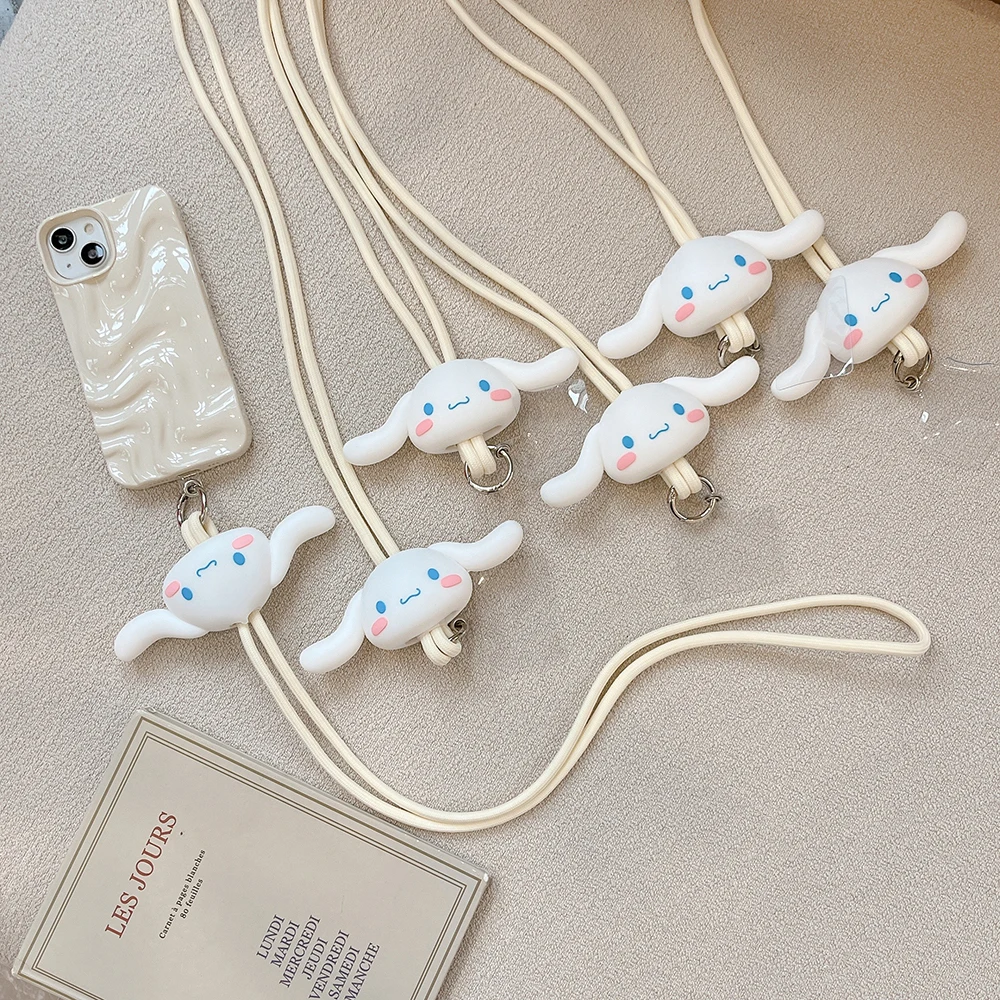 Cute Cinnamoroll Silicone Long Lanyard Mobile For Phone Case Iphone Samsung Neck Strap Universal All-match Key Work Card Gift
Cute Cinnamoroll Silicone Long Lanyard Mobile For Phone Case Iphone Samsung Neck Strap Universal All-match Key Work Card Gift