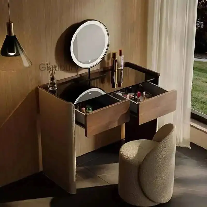Table Women Mirror Dressing Vintage Nordic Storage Living Room Dressing Table Drawers Hotel Mueble Tocador Bedroom Furniture
Table Women Mirror Dressing Vintage Nordic Storage Living Room Dressing Table Drawers Hotel Mueble Tocador Bedroom Furniture
