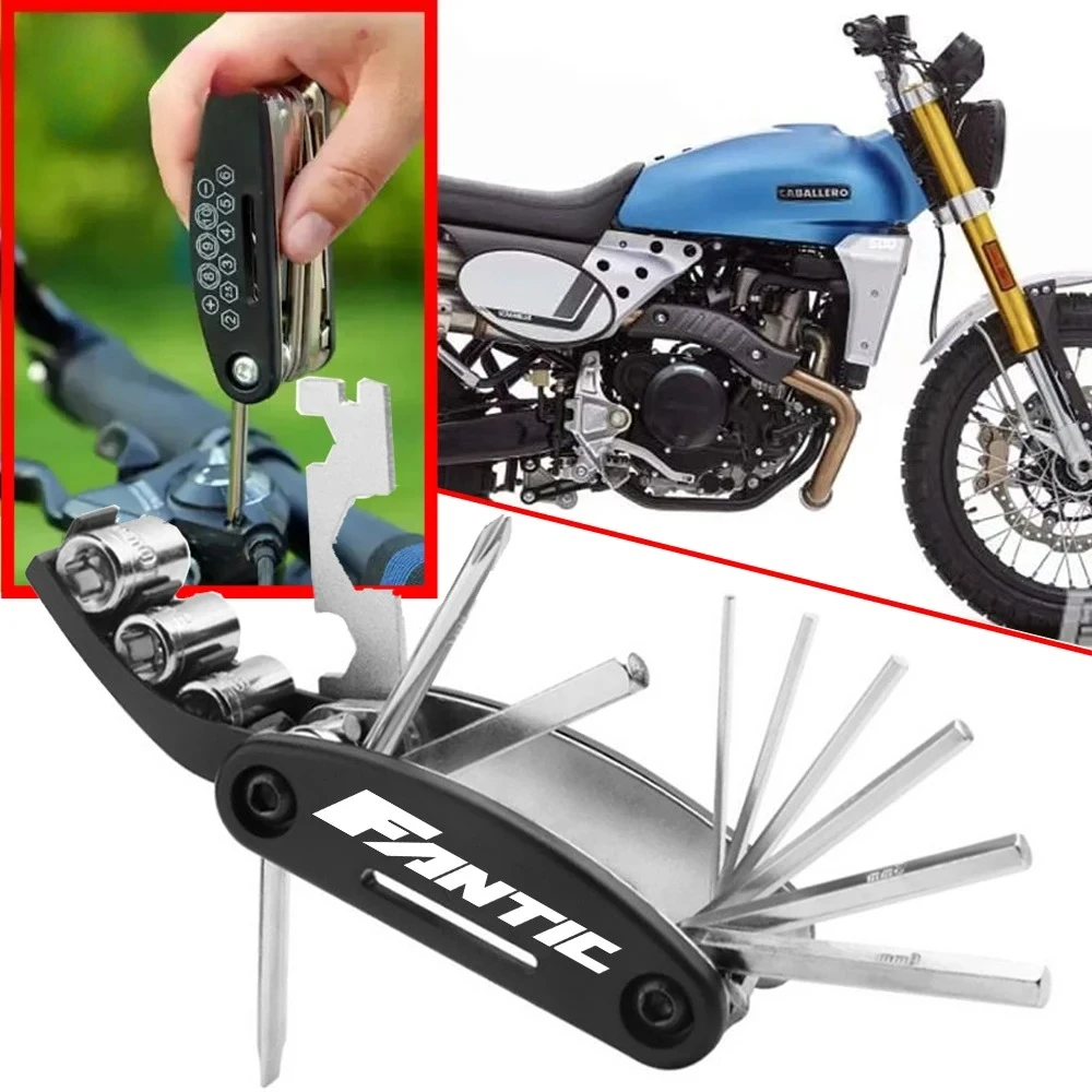 New For FANTIC CABALLERO 700 FLAT TRACK 125 250 500 RALLY SCRAMBLER 500 XE Motorcycle Accessories Screwdriver Repair Tools Set
New For FANTIC CABALLERO 700 FLAT TRACK 125 250 500 RALLY SCRAMBLER 500 XE Motorcycle Accessories Screwdriver Repair Tools Set