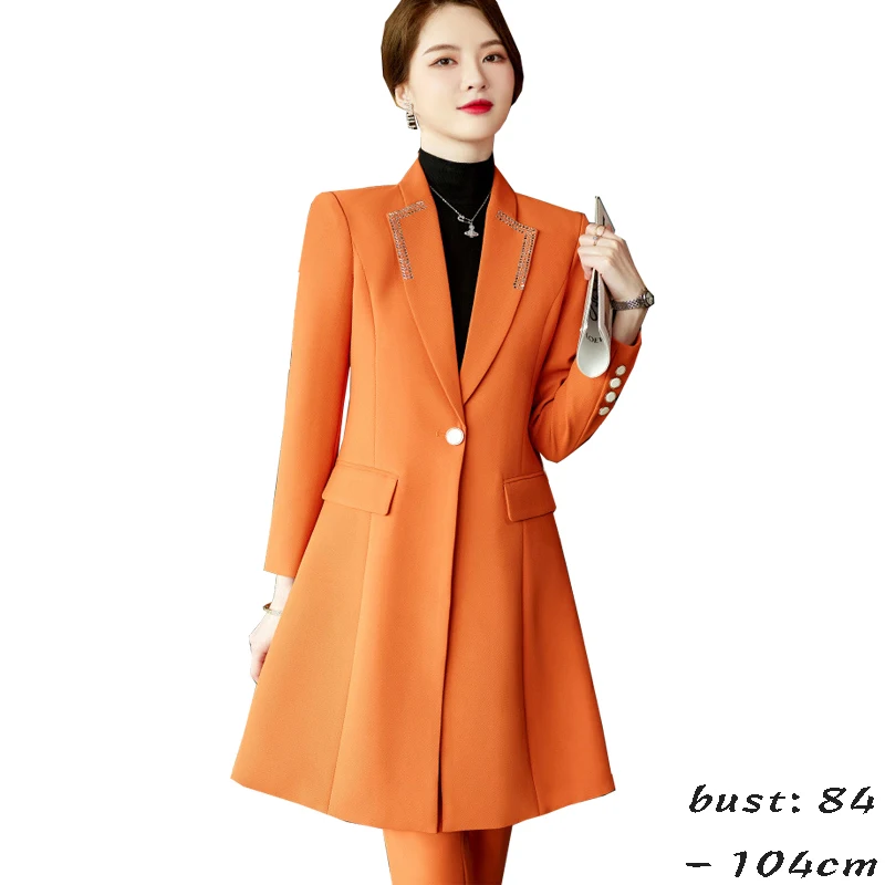 High quality long trench coat for women single breasted autumn winter 2023 elegant fashion clothes - black khaki orange
High quality long trench coat for women single breasted autumn winter 2023 elegant fashion clothes - black khaki orange