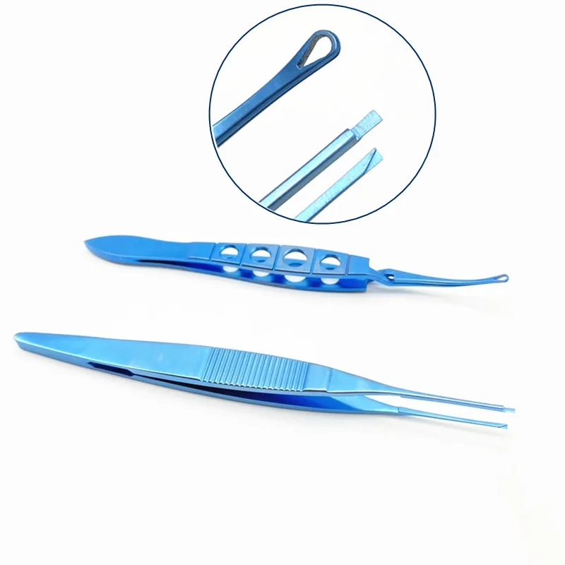 Ophthalmic Lens Forceps IOL Loading Forceps Microscopic Tweezer Ophthalmic Instruments
Ophthalmic Lens Forceps IOL Loading Forceps Microscopic Tweezer Ophthalmic Instruments