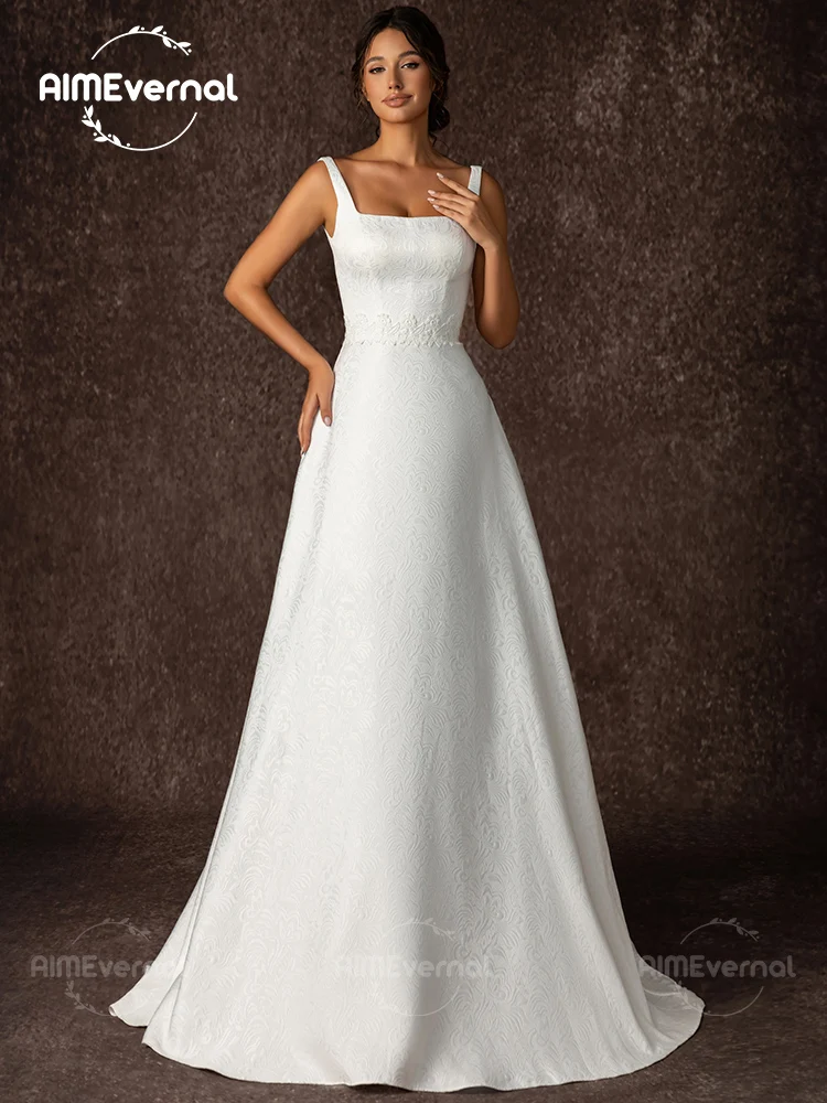 Elegant Guest Wedding Dress Women 2024 Lace Up Appliques Backless Mermaid Wedding Vestido Floor Length Jacquard Robe Soiree
Elegant Guest Wedding Dress Women 2024 Lace Up Appliques Backless Mermaid Wedding Vestido Floor Length Jacquard Robe Soiree