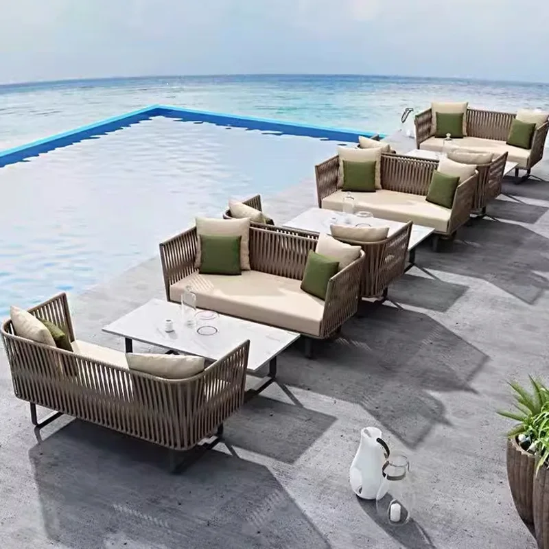Outdoor rattan home sofa waterproof sunscreen famous courtyard garden outdoor leisure balcony coffee table
Outdoor rattan home sofa waterproof sunscreen famous courtyard garden outdoor leisure balcony coffee table