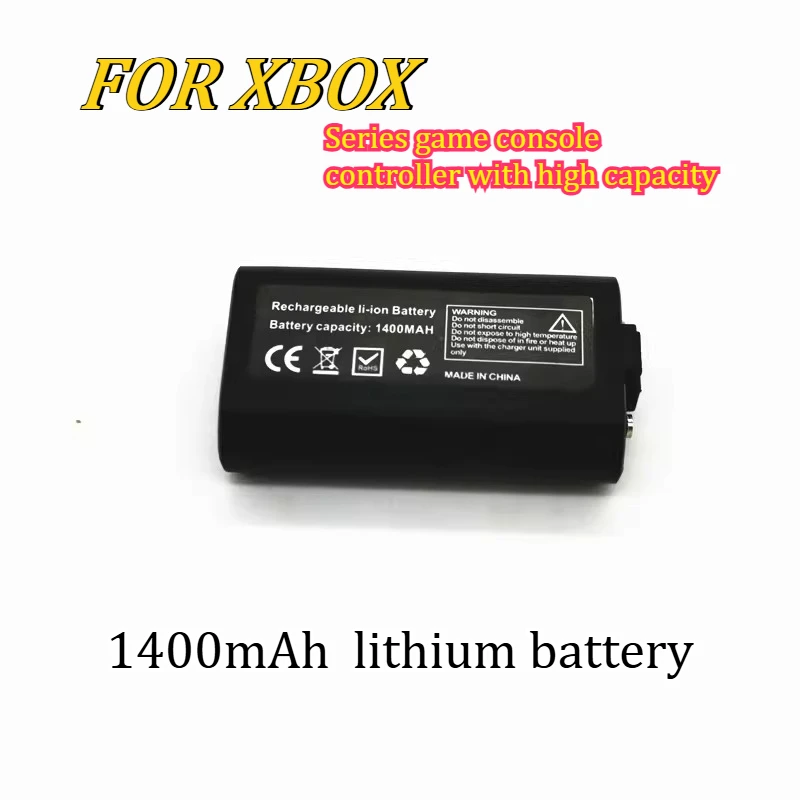 1400mAh Suitable FOR Xbox Series Gaming Console Controller High Capacity Lithium Battery 3-Wire Type-C Rechargeable Battery
1400mAh Suitable FOR Xbox Series Gaming Console Controller High Capacity Lithium Battery 3-Wire Type-C Rechargeable Battery