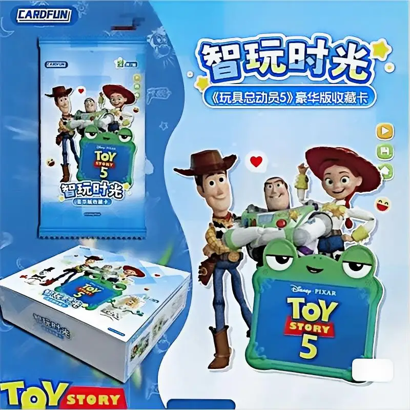 Card.fun Disney Toy Story 5 Luxury Version Collectible Cards SSP SP Rare Classic Movie Character Trading Card Gift Toy for Kids
Card.fun Disney Toy Story 5 Luxury Version Collectible Cards SSP SP Rare Classic Movie Character Trading Card Gift Toy for Kids