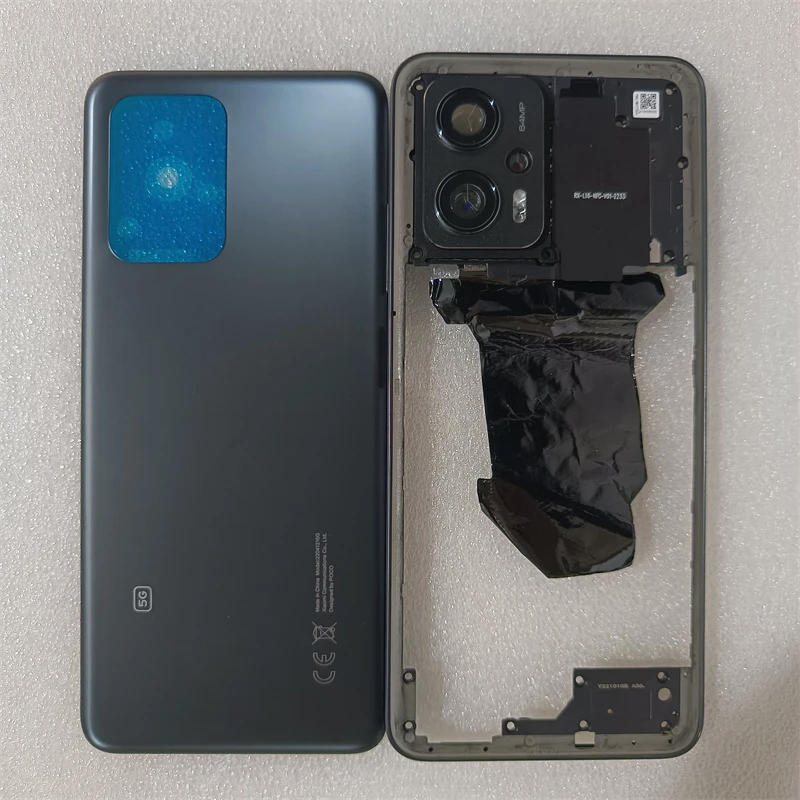 Полный корпус для Xiaomi Poco X4 GT 5G, средняя рамка + задняя крышка аккумулятора, задняя крышка с объективом камеры, замена
Полный корпус для Xiaomi Poco X4 GT 5G, средняя рамка + задняя крышка аккумулятора, задняя крышка с объективом камеры, замена