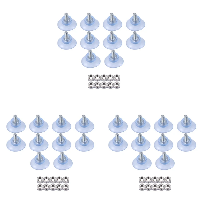 ABRU-30 Pcs Rubber Strong Suction Cup Replacements For Glass Table Tops With M6 Screw
ABRU-30 Pcs Rubber Strong Suction Cup Replacements For Glass Table Tops With M6 Screw
