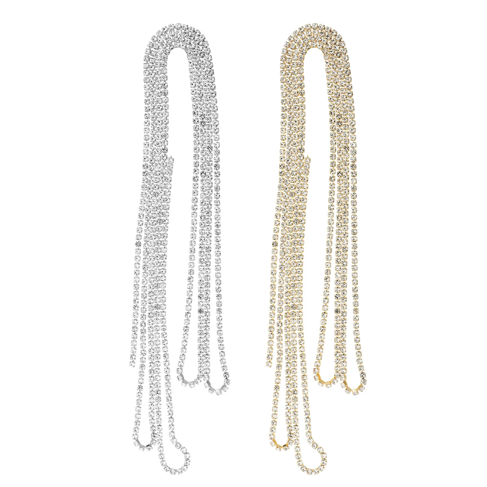 2Pcs Nail Art Chain Rhinestones Manicure Charms Shiny Nail Decoration Accessories for Parties Travel
2Pcs Nail Art Chain Rhinestones Manicure Charms Shiny Nail Decoration Accessories for Parties Travel