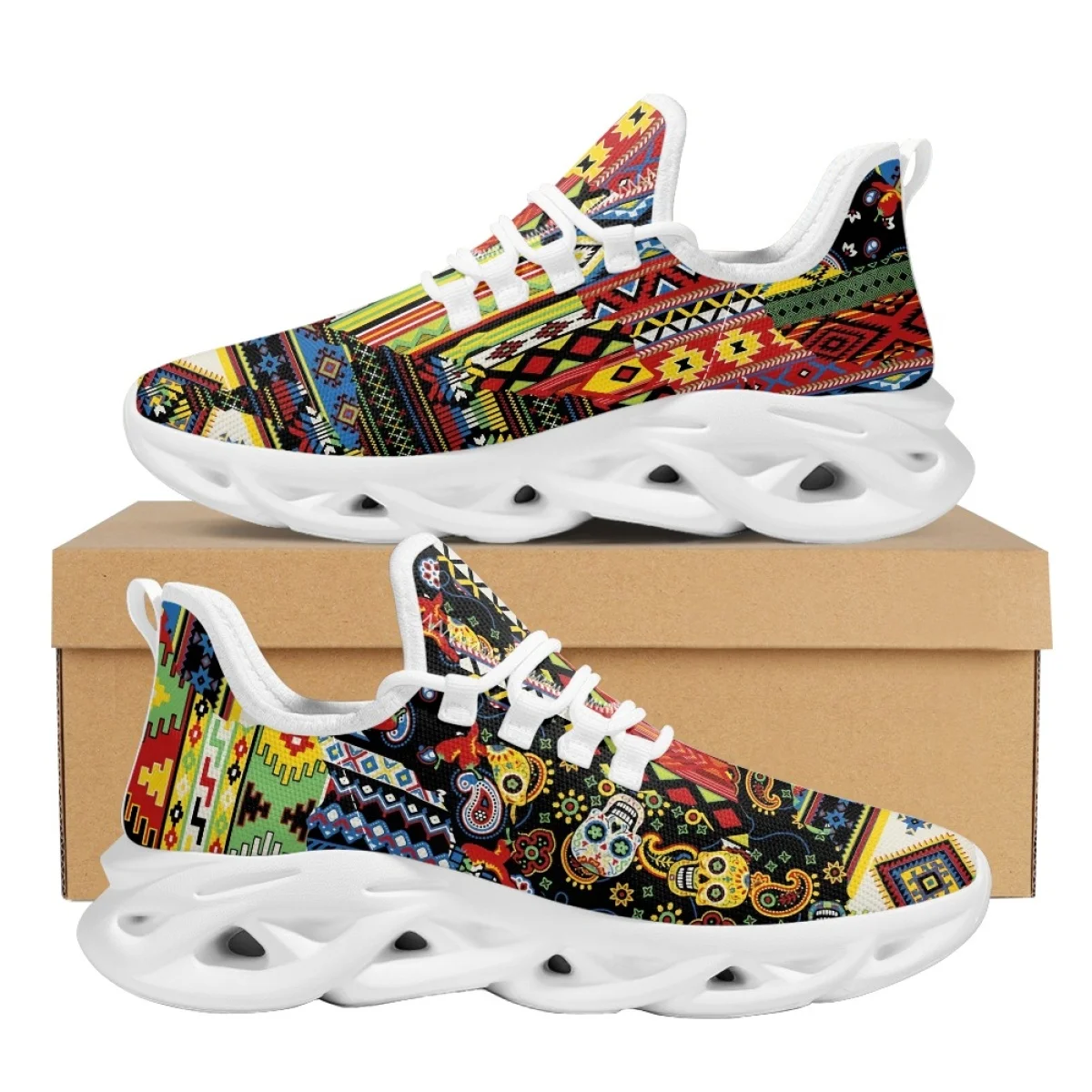 INSTANTARTS Women's Luxury Design Sneaker Polynesia Style Totem Symmetrical Geometric Slim Fit Mesh Breathable Soft Running Shoe
INSTANTARTS Women's Luxury Design Sneaker Polynesia Style Totem Symmetrical Geometric Slim Fit Mesh Breathable Soft Running Shoe