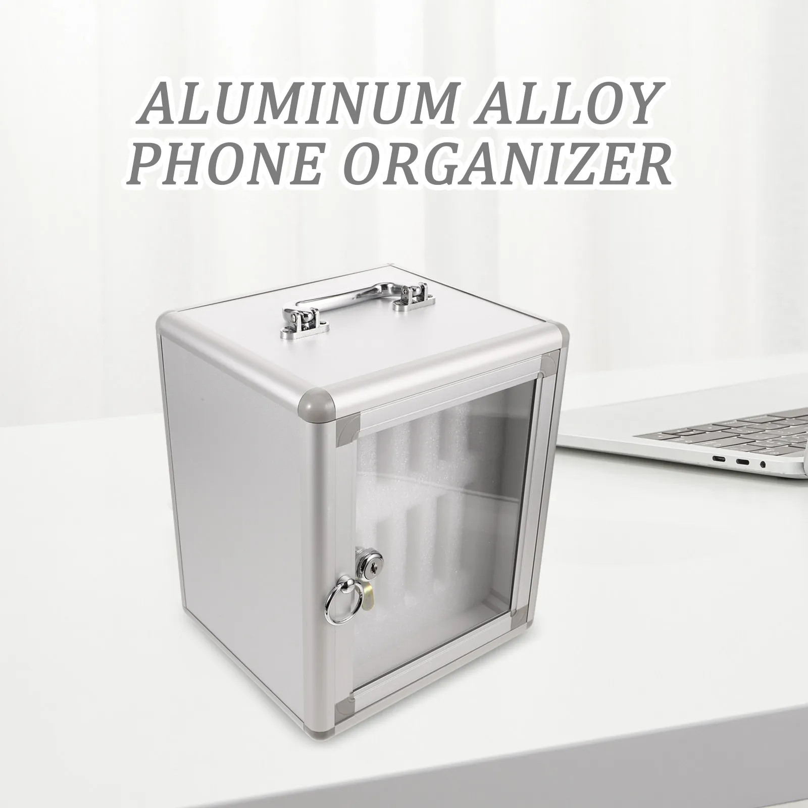 Heavy Duty Cell Phone Storage Cabinet Wall Mounted Locking Phone Box for Smartphones Aluminum Alloy Construction Multi Slot
Heavy Duty Cell Phone Storage Cabinet Wall Mounted Locking Phone Box for Smartphones Aluminum Alloy Construction Multi Slot