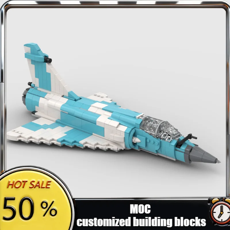 1007 PCS Plane Bricks Mirage 2000 MOC Customize Modular Building Block Kids Design Creative Design DIY Boys Toy Christmas Gift
1007 PCS Plane Bricks Mirage 2000 MOC Customize Modular Building Block Kids Design Creative Design DIY Boys Toy Christmas Gift