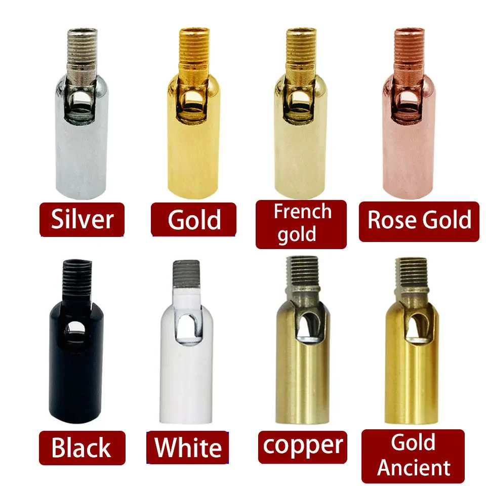 Universal Joint Head Inner M10 to Outer M10 Lamp Adjustment Connector for Table Wall Floor Lamps - 360 Degree Rotation
Universal Joint Head Inner M10 to Outer M10 Lamp Adjustment Connector for Table Wall Floor Lamps - 360 Degree Rotation