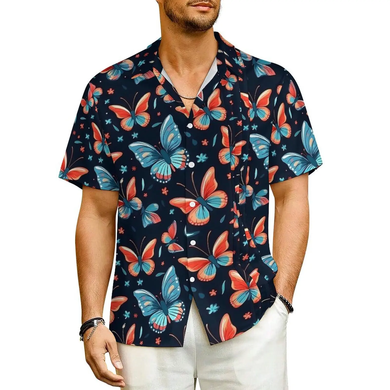 Aesthetic Butterflies Vacation Shirt Man Animal Vintage Casual Shirts Hawaiian Short-Sleeved Oversized Blouses Birthday Gift
Aesthetic Butterflies Vacation Shirt Man Animal Vintage Casual Shirts Hawaiian Short-Sleeved Oversized Blouses Birthday Gift