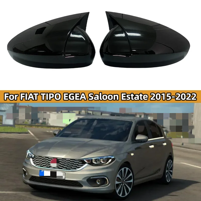 Pair Car Side Wing Mirror Cover Caps For FIAT TIPO EGEA 2015-2022 Rearview Mirror Cover Shell Case Trim Add on Car Accessories
Pair Car Side Wing Mirror Cover Caps For FIAT TIPO EGEA 2015-2022 Rearview Mirror Cover Shell Case Trim Add on Car Accessories
