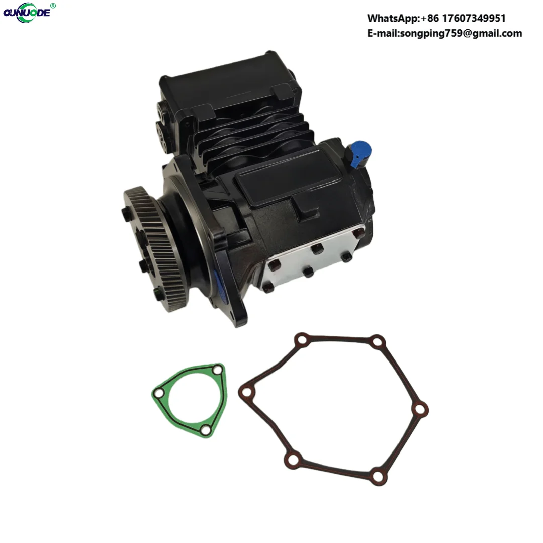 Heavy Duty Truck Air Brake Compressor 23522122 5004188 109425 109429 5004187 23522123 for Engines TF550 Gear Driven Air Pump
Heavy Duty Truck Air Brake Compressor 23522122 5004188 109425 109429 5004187 23522123 for Engines TF550 Gear Driven Air Pump