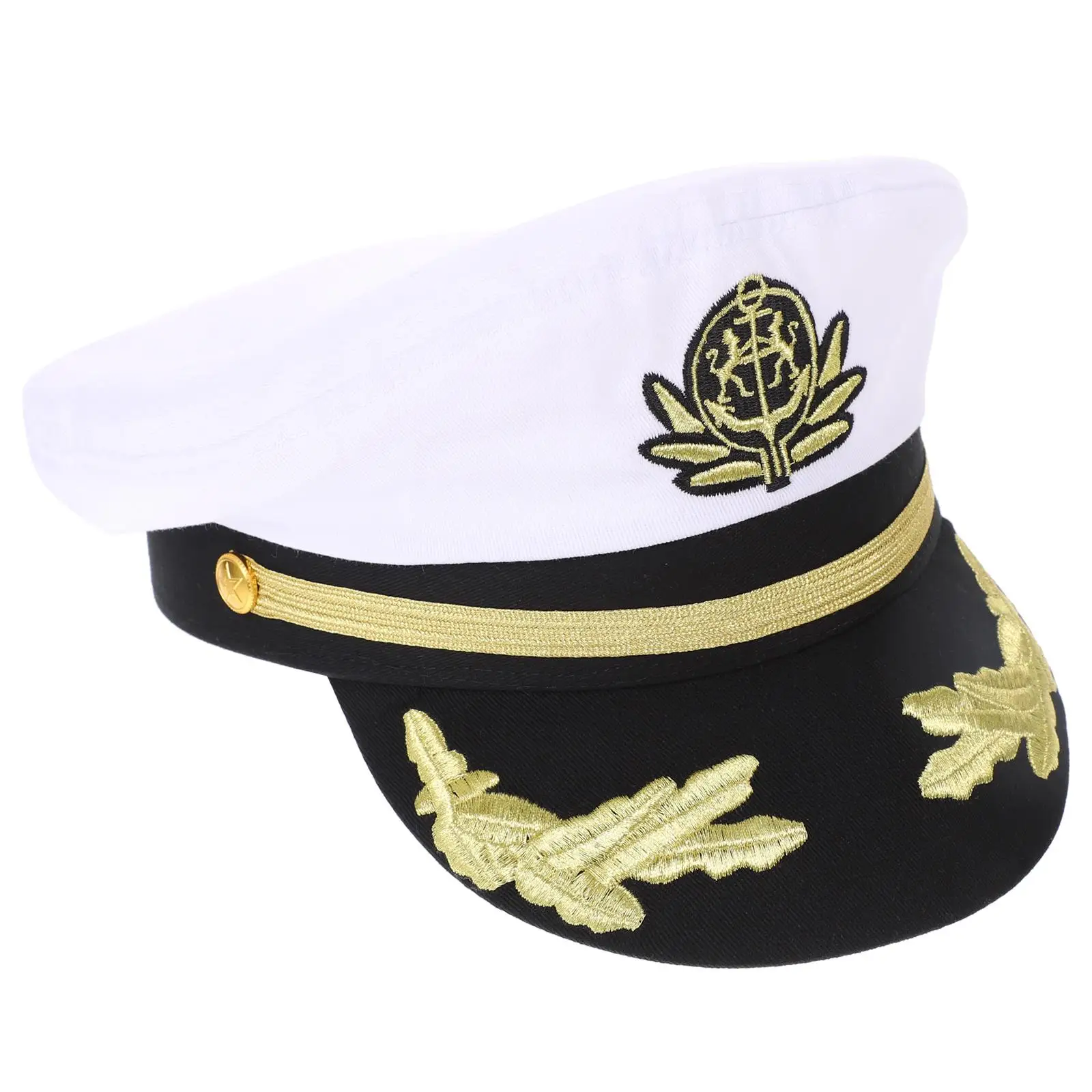 White Navy Cap Adjustable Hats for Women Sun Sailor Captains Costume Boating Party Supplies Clothing Cotton UV Buckle
White Navy Cap Adjustable Hats for Women Sun Sailor Captains Costume Boating Party Supplies Clothing Cotton UV Buckle