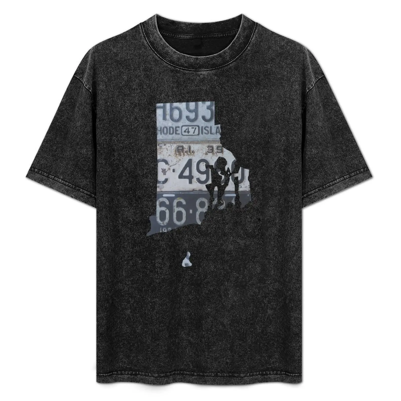 Vintage Rhode Island License Plates T-Shirt Casual Loose Fit Summer Tee Shirt
Vintage Rhode Island License Plates T-Shirt Casual Loose Fit Summer Tee Shirt