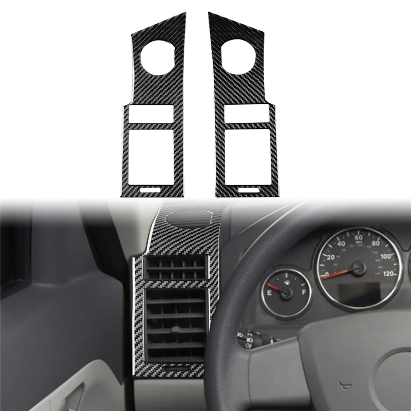 Углеродное волокно для Jeep Liberty 2008-2012, приборная панель, боковая вентиляционная крышка, декоративная отделка, аксессуары для интерьера
Углеродное волокно для Jeep Liberty 2008-2012, приборная панель, боковая вентиляционная крышка, декоративная отделка, аксессуары для интерьера