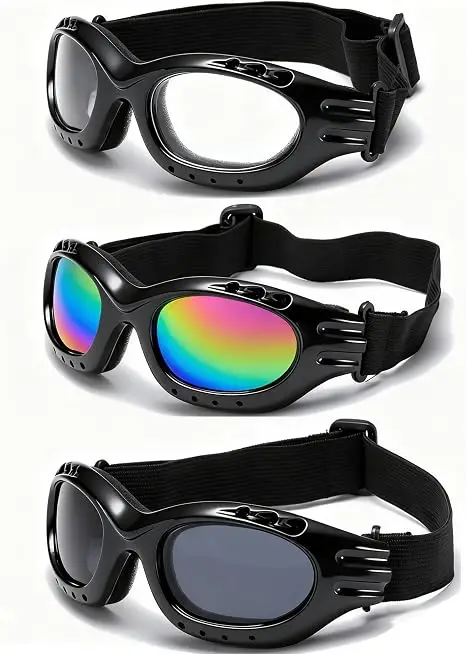 3PCS Motorcycle Goggles Riding Glasses Anti-UV Dustproof Windproof Dirt Bike Ski ATV Goggles for Men Women Youth Outdoor Sports
3PCS Motorcycle Goggles Riding Glasses Anti-UV Dustproof Windproof Dirt Bike Ski ATV Goggles for Men Women Youth Outdoor Sports