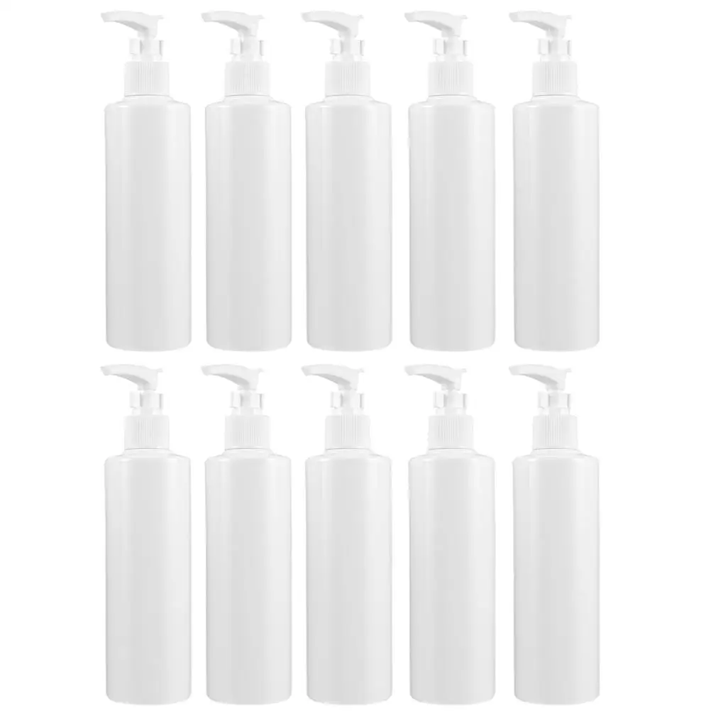10 Pcs Shampoo Bottle Refillable Container Lotion Toiletries Travel Bottles Dispenser Pump Plastic Empty Water
10 Pcs Shampoo Bottle Refillable Container Lotion Toiletries Travel Bottles Dispenser Pump Plastic Empty Water